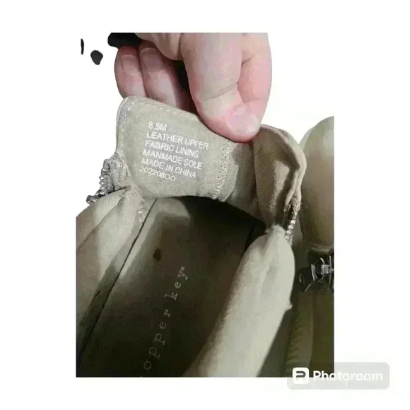 Copper key womens side zip sneaker booties! - Picture 4 of 6